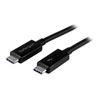 2M StarTech.com ThunderBolt3 (20Gbps) USB-C Cable - Thunderbolt, USB, and DisplayPort Compatible