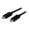 0.5m StarTech.com Thunderbolt 3 (40Gbps) USB-C Cable - Thunderbolt, USB, and DisplayPort Compatible