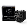 be quiet! Dark Rock PRO 4 Dual Tower CPU Cooler, 7 Heatpipes, 120mm+135mm Silent Wings PWM Fans, Al/Cu, 250W TDP
