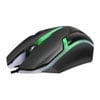 Xclio M66 Gaming Mouse 7 Colours LED 3 Button with Scroll Wheel Optical 1000dpi USB