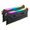 16GB (2x8GB) Corsair DDR4 Vengeance RGB PRO Black, PC4-21300 (2666), Non-ECC Unbuff, CAS 16-18-18-35, RGB LED, 1.2V