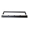 24 Port Xclio PAT-06112-SOH 1U CAT5e/6A Patch Panel 19" FTP