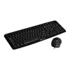 CANYON Classic USB Keyboard + Mouse Combo, Black, Waterproof, Spill-Resistant, 1000 dpi Mouse