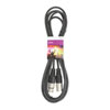 DMX lighting lead, 3-pin XLR plug to 3-pin XLR socket - 3.0m