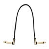 EBS PG-28 Premium Gold Patch Cable, Die Cast Welded Zinc Contact Housing, Gold Plated Connectors and Housing - 28cm
