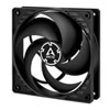 120mm Arctic P12 Silent Pressure, Extra Quiet, 5 Blade, 1050rpm, 24.1CFM, Fluid Dynamic Bearing, Black, 3-pin