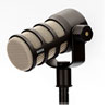 RODE PodMic Podcast-Ready Dynamic Microphone, Internal Pop shield, Integrated Swing Mount, Solid Brass Construction