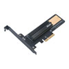 Akasa AK-PCCM2P-02 M.2 SSD to PCIe Adaptor with M.2 heatsink supports 2230/2242/2260/2280 + Low profile bracket