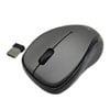 Xclio W920 Wireless 3 Button Mouse with Scroll Wheel 1600dpi 2.4GHz Nano USB Black/Silver