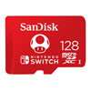 128GB SanDisk MicroSDXC Red Mushroom Memory Card For Nintendo Switch, UHS-I Class 3 (U3) 4K, 100MB/s Read, 90MB/s Write