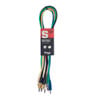 60cm Stagg SPC060MJ E, 6x Mini Jack Patch Leads, Oxygen Free Copper, Conductive Rubber