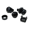 Xclio NC-CAGENUTS-050 Cage Nuts, M6, Pack of 50