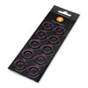 EK-Torque STC 10/13 Aesthetic Coloured Accent Rings, 10 pack, Purple