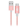 1.8MM Griffin GP-040-RGD USB-C to USB-A USB 3.1 Premium Braided Charge and Sync Cable Rose Gold