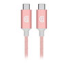 1.8M Griffin GP-041-RGD USB-C to USB-C USB 3.1 Gen 2 Premium Durable Braided Charge/Sync Cable Rose Gold