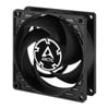 80mm Arctic P8 PWM PST CO, Black, PWM PST, 5 Blade, Static Pressure Fan, 3000rpm, 23.4CFM, Fluid Dynamic Bearing