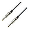 1.5m Adam Hall Audio Cable 6.3mm Male Stereo Jack to 6.3mm Male Stereo Jack