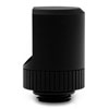 EK-Torque Angled 90° G1/4" Revolvable Adapter Fitting, Black, Male/Female, Nickel-Plated Brass