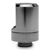 EK-Torque Angled 90° G1/4" Revolvable Adapter Fitting, Black Nickel, Male/Female, Nickel-Plated Brass