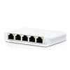 5-Port Ubiquiti UniFi Flex Mini Gigabit Managed PoE Switch, USB Type-C, White
