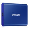 2TB Samsung T7 MU-PC2T0H/WW, Portable External SSD, USB 3.2 Gen2/Type-C, Bus Powered, Blue