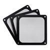 SilverStone FF123B,120mm Nylon Ultra-Fine Dust Filter, Magnetic, 3 Pack, Black