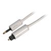 2M Techlink 726332 Toslink to 3.5mm Optical Jack Cable