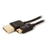 2M Techlink USB to USB 5-Pin Mini Cable Stereo Enabled Version Black