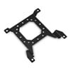 EK-Loop Uni Pump Reservoir Bracket, 120mm , For Use with EK D5, DDC, SPC, and VTX pumps and pump-reservoirs, 1.5mm Steel