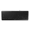 CHERRY JK-8500 Stream Keyboard, Scissor Switches, 105+10 Multimedia Keys, 180cm Cable, USB