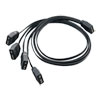 SilverStone SST-CPL03 1-to-4 ARGB Splitter Cable, Ultra-Thin, Ultra-Flexible, Simple Cable Management