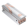 Sabrent M.2 SSD Rocket Heatsink, Copper/Aluminium, Silver, Provides Passive Cooling to M.2 2280 PCIe SSDs