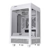 Thermaltake The Tower 100, White, Mini Chassis w/ Tempered Glass Window, 2x 120mm Fans, USB 3.2 (Gen 2) Type-C, Mini-ITX