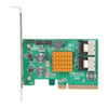 2 Port Highpoint RocketRAID RR2720A RAID Controller, PCI-E 2.0 x8, 8 Channel Mini-SAS (SFF-8087)/SATA III, Low Profile