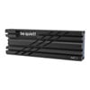 be quiet! MC1 M.2 SSD Cooler, Fits Single/Double Sided M.2 2280 Modules, Efficient Cooling, Black