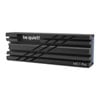 be quiet! MC1 PRO M.2 SSD Cooler, Integrated Heat Pipe , Fits Single/Double Sided M.2 2280, Efficient Cooling, Black