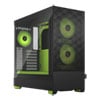 Black/Green TG RGB  - 2x pre-installed 120mm RGB Fans