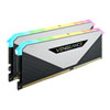32GB (2x16GB) Corsair DDR4 Vengeance RGB RT White, PC4-28800 (3600), Non-ECC Unbuffered, CAS 18, XMP 2.0, 1.35V