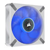 120mm Corsair ML120 LED ELITE, Magnetic Levitation Blue LED Fan with AirGuide, Single Fan Pack, White