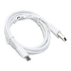 1M Ventev Essential USB2.0 USB A to Micro USB Fast 2.4A Charge & Sync Cable White