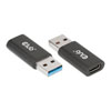 Club 3D CAC-1525 USB 3.2 Gen1 Type A to USB 3.2 Gen1 Type C Adapter, Plug And Play, 5Gbps Downstream
