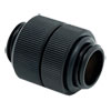 EK-AF Extender Rotary Interconnect, Male-to-Male, 18.8mm Diameter, G1/4”, Chrome-Plated Brass, Black