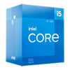 Intel Core i5 12400F, S 1700, Alder Lake, 6 Cores, 12 Threads, 2.5GHz, 4.4GHz Turbo, 18MB Cache, 65W, Retail