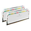 32GB (2x16GB) Corsair DDR5 DOMINATOR Platinum RGB White, PC5-44800 (5600), Non-ECC Unbuffered, CAS 36, XMP 3.0, 1.25V