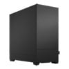 Fractal Pop Silent Solid, Black, Mid Tower Chassis, 3x 120mm Fans, USB 3.0, ATX/mATX/mITX