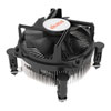 Akasa AK-CC6606BP01 Low Noise CPU Cooler, 1x 90mm PWM Fan, Aluminium/Copper, 125W TDP, Twin Ball Bearing