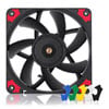 120mm Noctua NF-A12x15 PWM chromax.black.swap, 7 Blade, High Airflow Fan, 450-1850rpm, SSO2, Swappable Pads, 4-pin