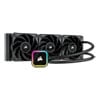Corsair iCUE H150i RGB ELITE AIO Cooler, 360mm, 3x 120mm AF ELITE Fans, Copper Heatsink, Aluminium Radiator, Intel/AMD