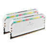 64GB (2x32GB) Corsair DDR5 DOMINATOR Platinum RGB White, PC5-44800 (5600), Non-ECC Unbuffered, CAS 40, XMP 3.0, 1.25V