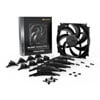 140mm be quiet! Silent Wings Pro 4 PWM, 7 Blade, High Pressure Fan, 2400rpm, 97.41CFM, 36.8dB, Fluid Dynamic, 4-Pin PWM